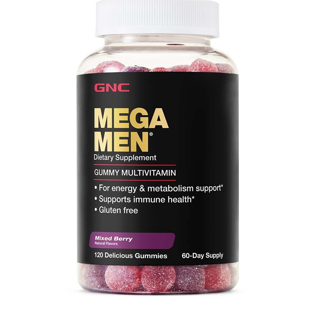 GNC Mega Men Gummy 120ct