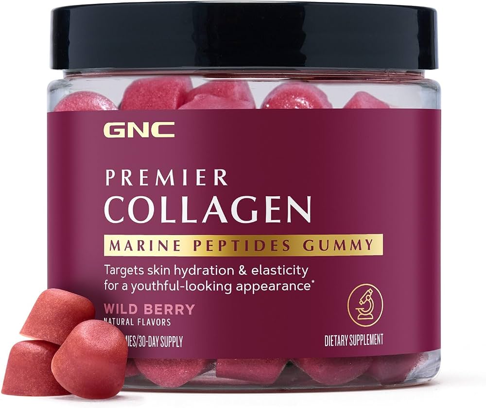 GNC Premier Collagen Marine Peptides Gummy