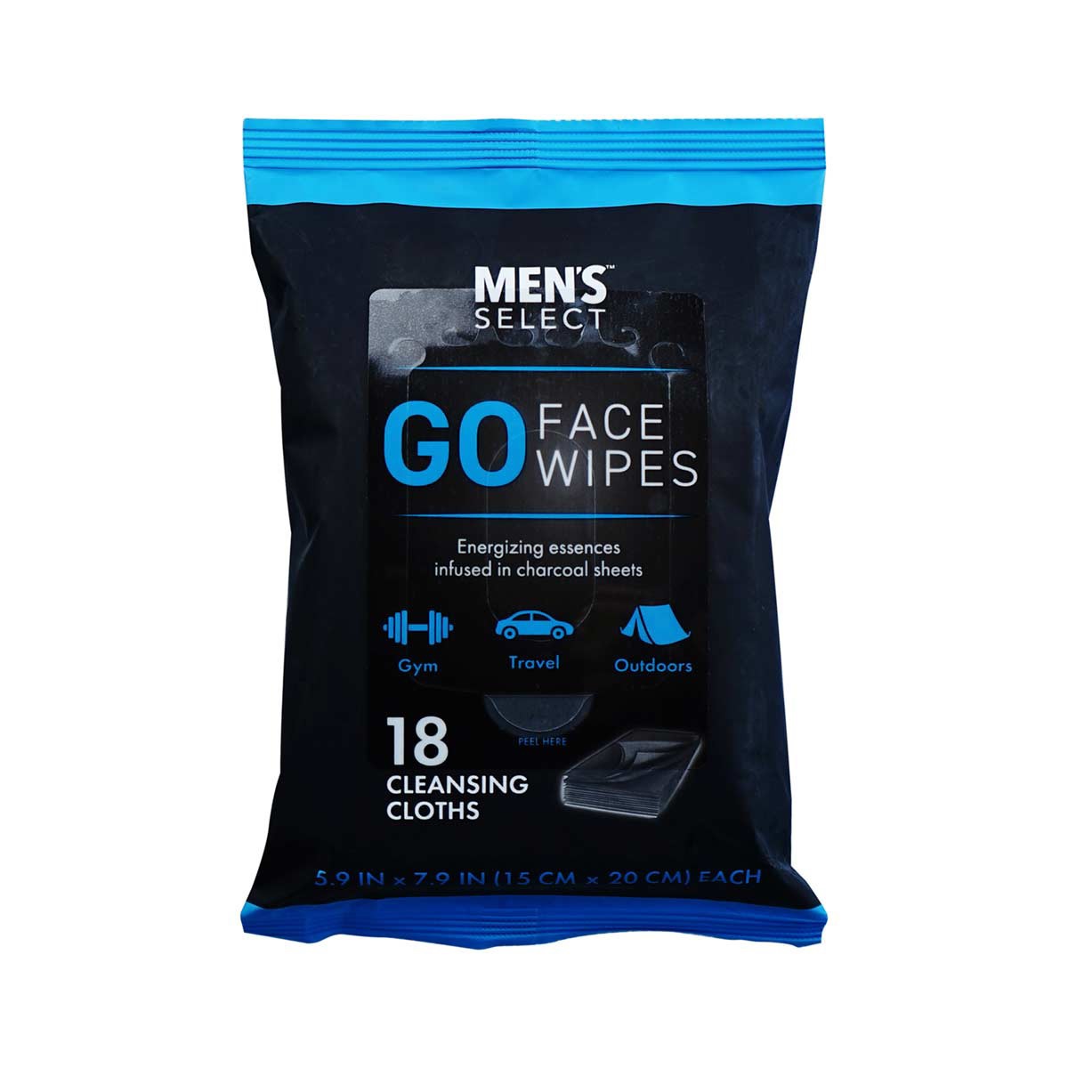 Go Face Wipes 18 Cloths