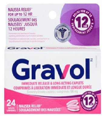 Gravol 100mg 25CT