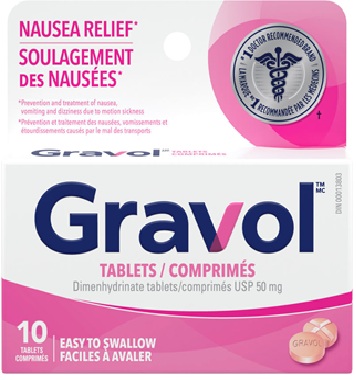 Gravol 50mg 10CT