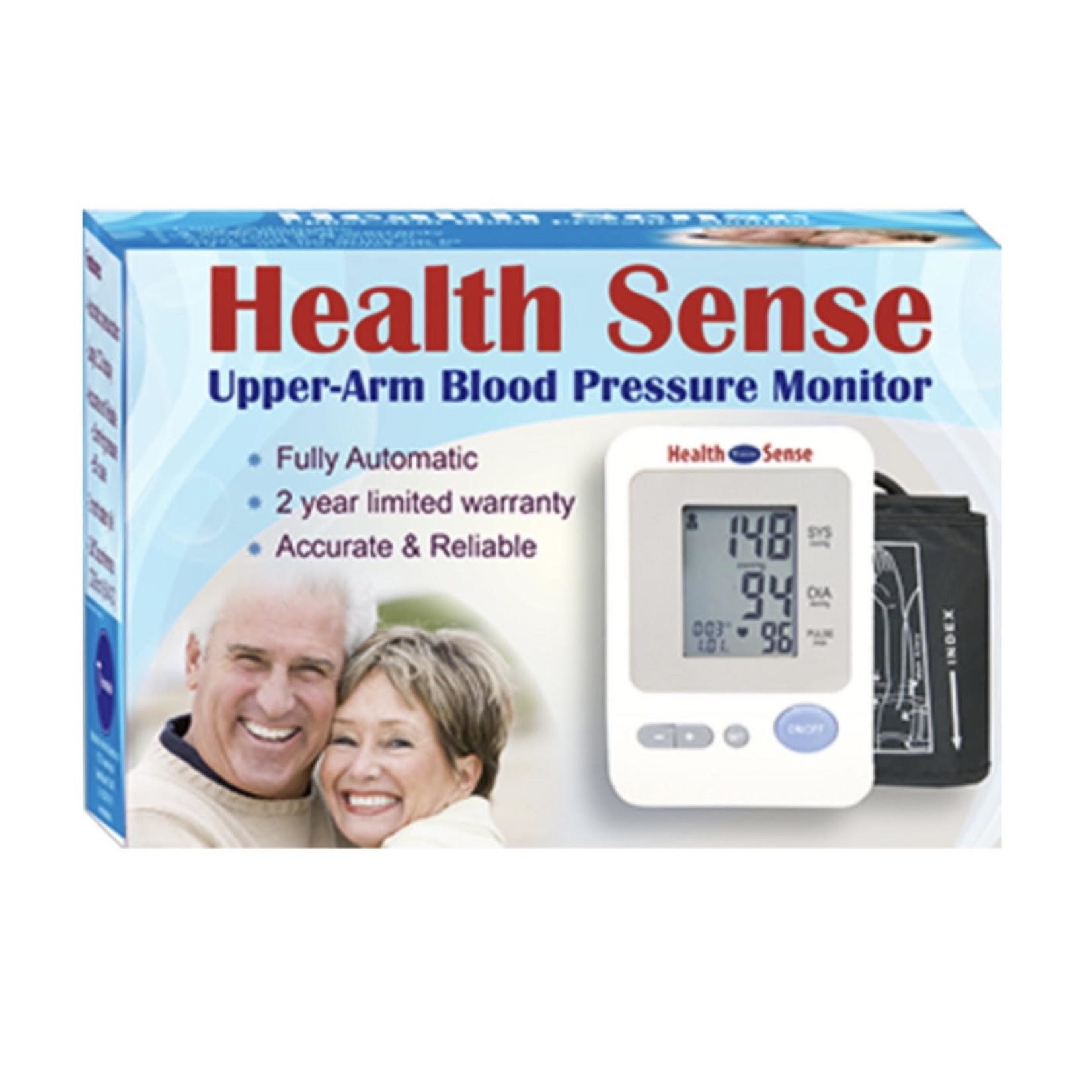 Health Sense Blood Pressure Monitor XL Cuff