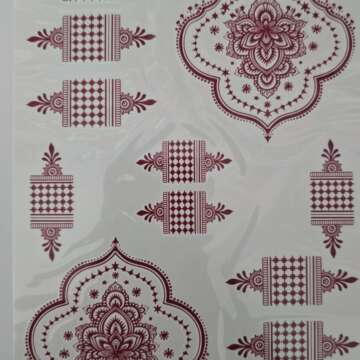 Henna Tattoo BH-13 Burgundy
