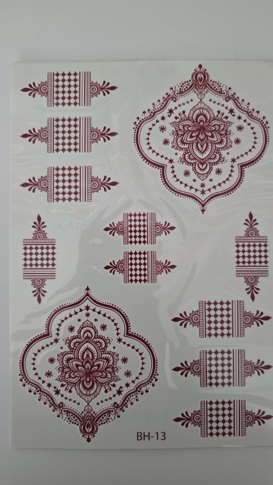 Henna Tattoo BH-13 Burgundy