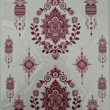 Henna Tattoo BH-16 Burgundy