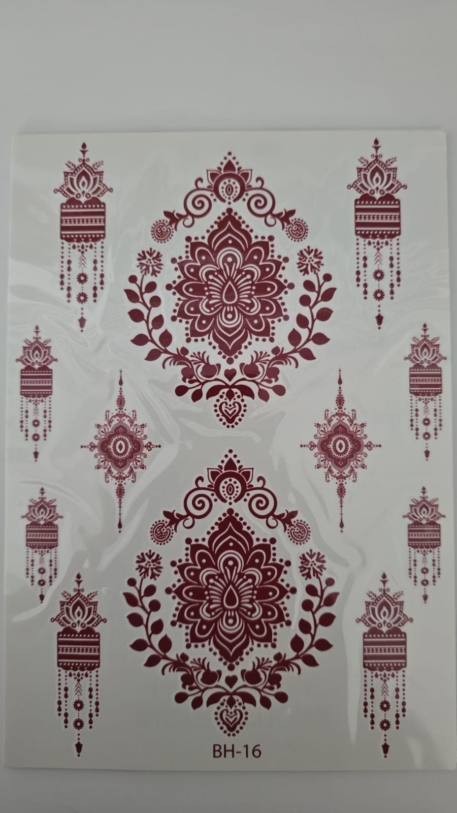 Henna Tattoo BH-16 Burgundy