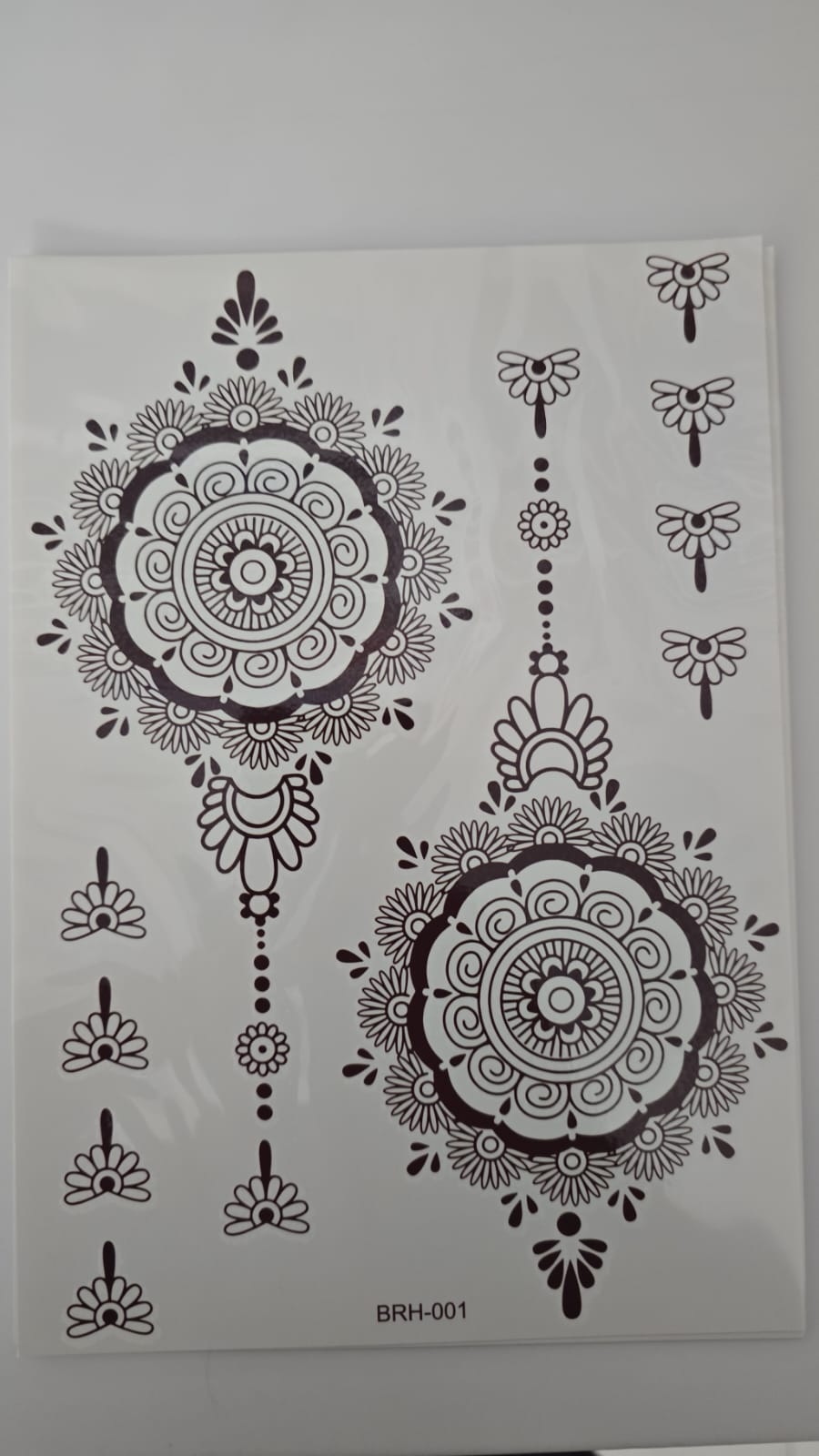 Henna Tattoo BRH-001 Brown