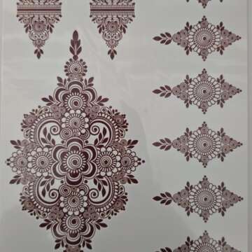 Henna Tattoo BRH-002 Brown