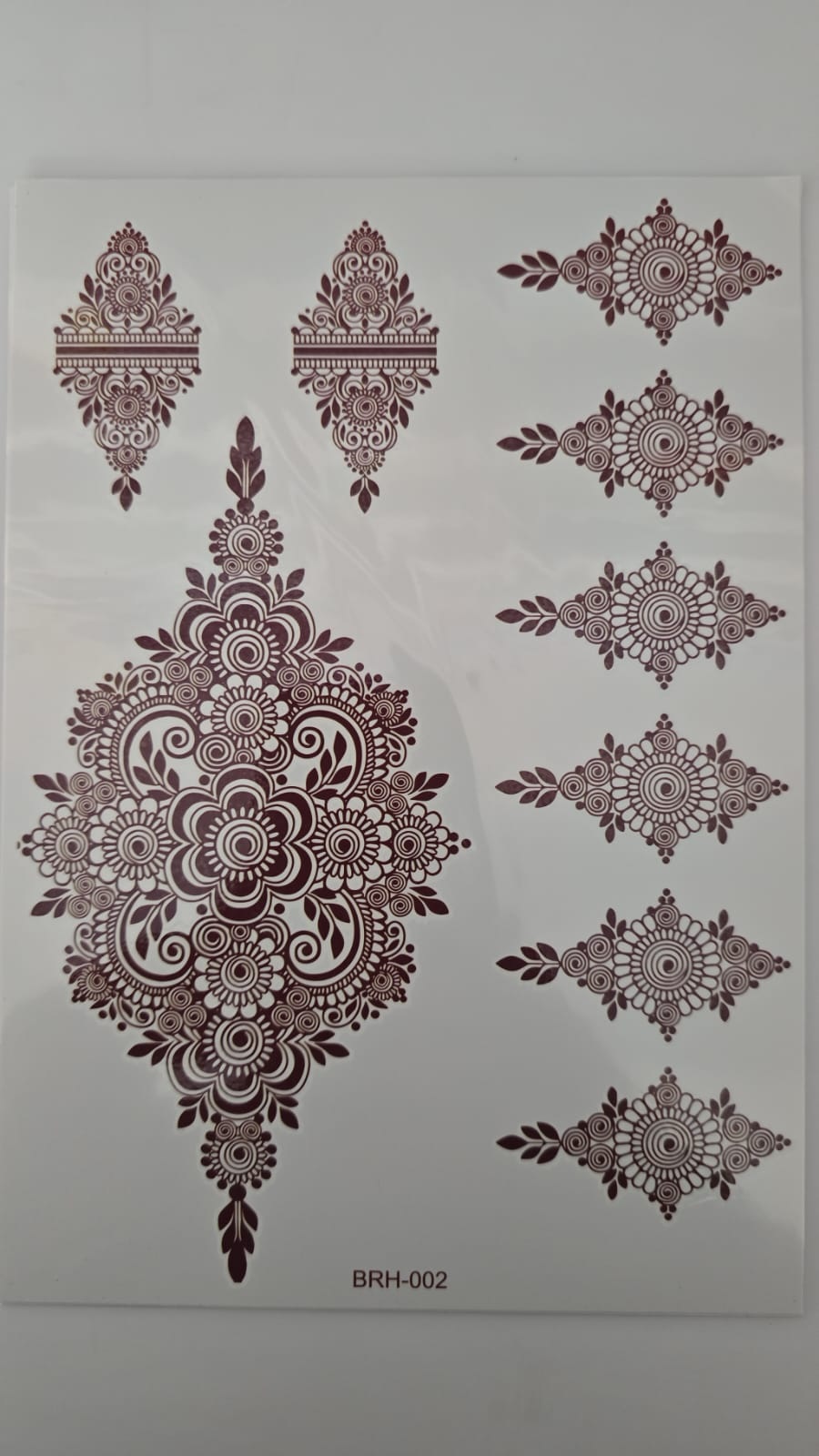 Henna Tattoo BRH-002 Brown