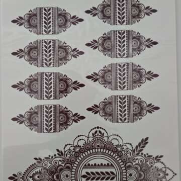 Henna Tattoo BRH-003 Brown