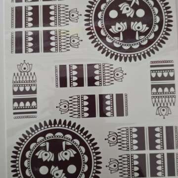 Henna Tattoo BRH-008 Brown