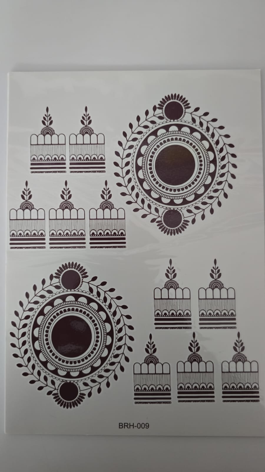 Henna Tattoo BRH-009 Brown