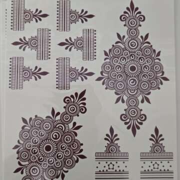 Henna Tattoo Brown