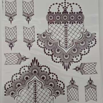 Henna Tattoo Brown