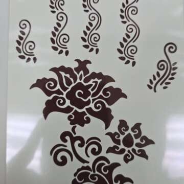 Henna Tattoo Brown
