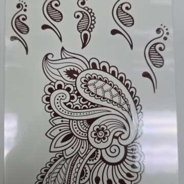 Henna Tattoo Brown