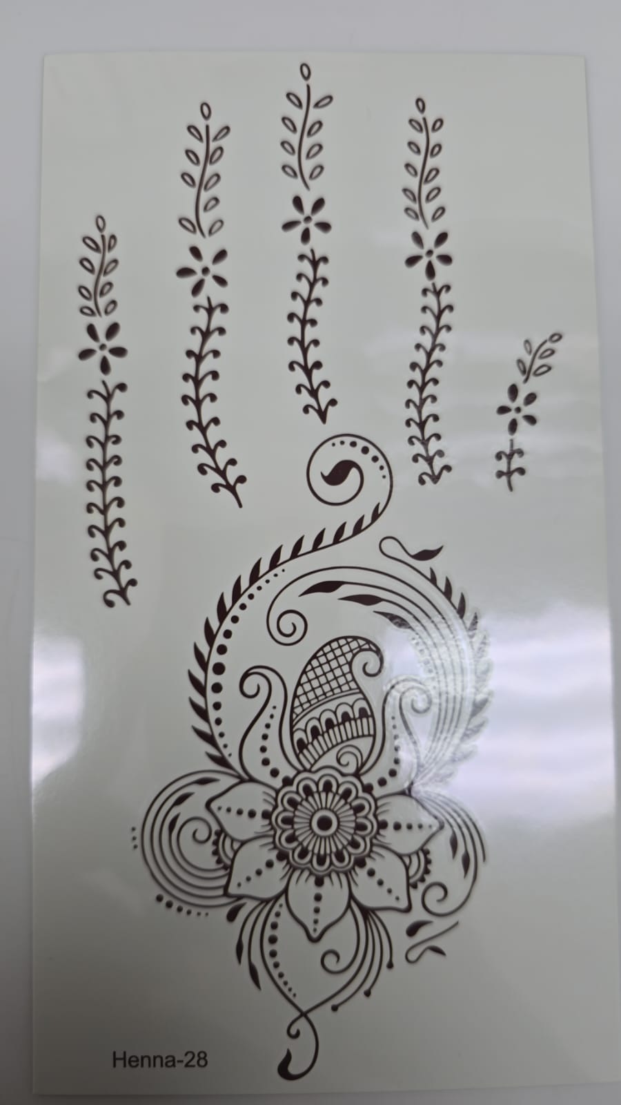 Henna Tattoo Brown