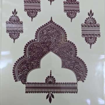 Henna Tattoo Henna-35 Brown