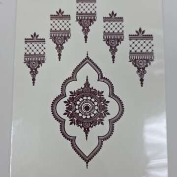 Henna Tattoo Henna-39 Brown