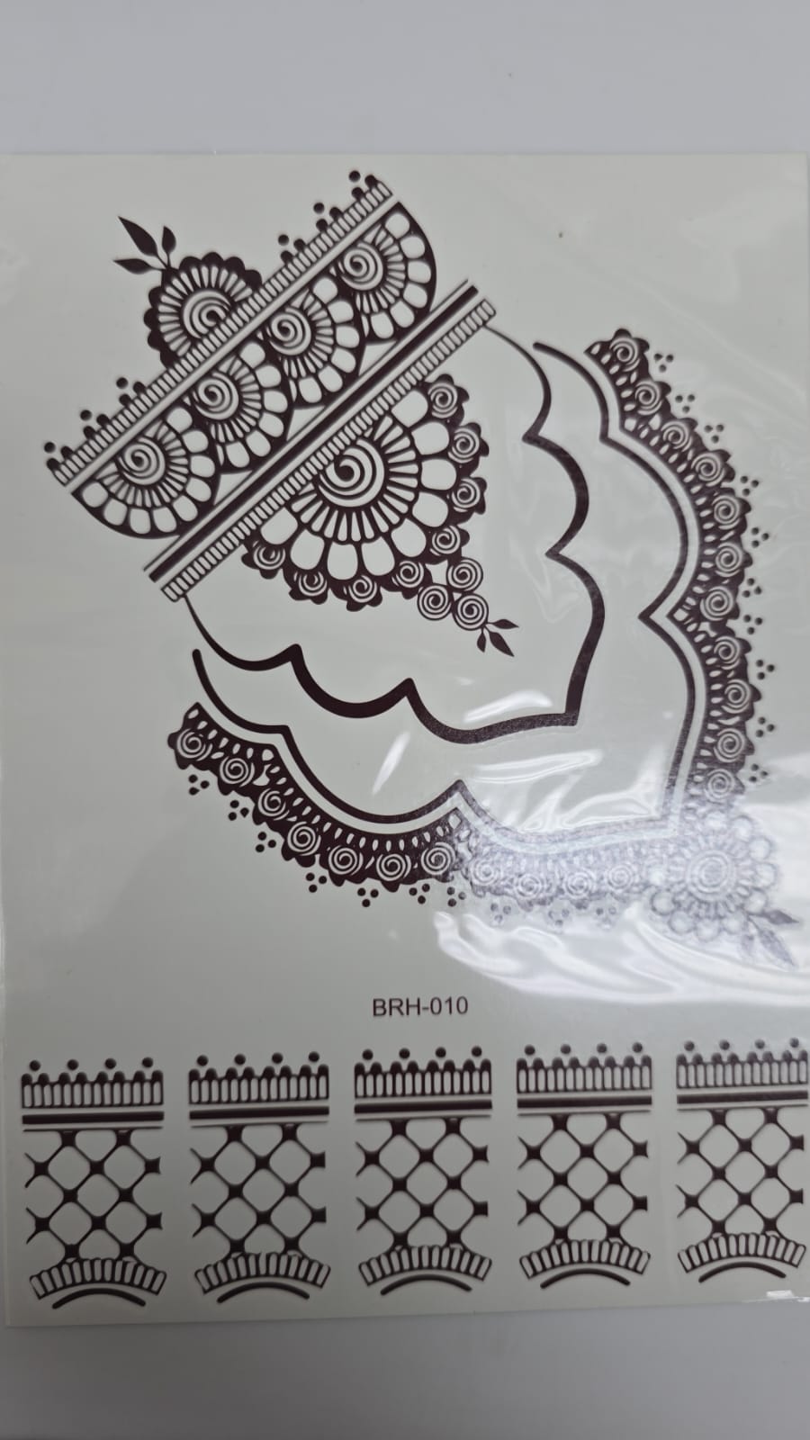 Henna Tattoo Henna-BRH-010 BROWN