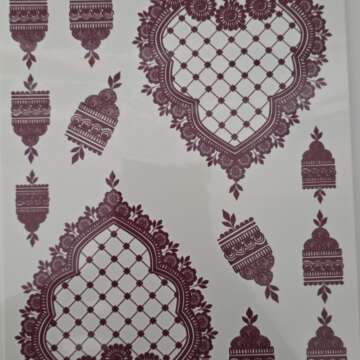 Henna Tattoo QS HNSS-04 Burgundy