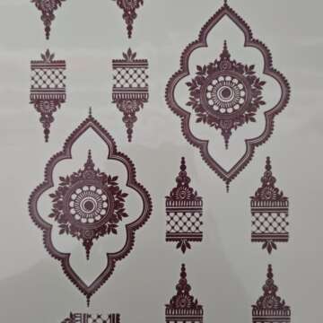 Henna tattoo QS HNSS-05 Brown