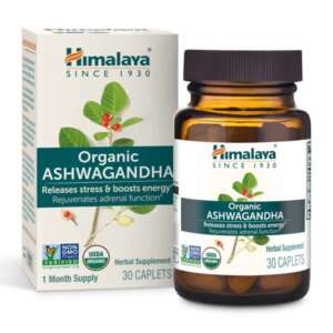 Himalaya Organic Ashwagandha 30 Caplets
