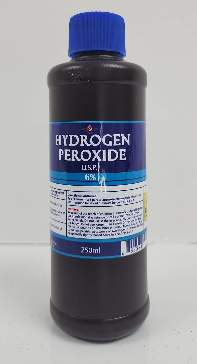 Hydrogen Peroixde 6% 250mL V&S