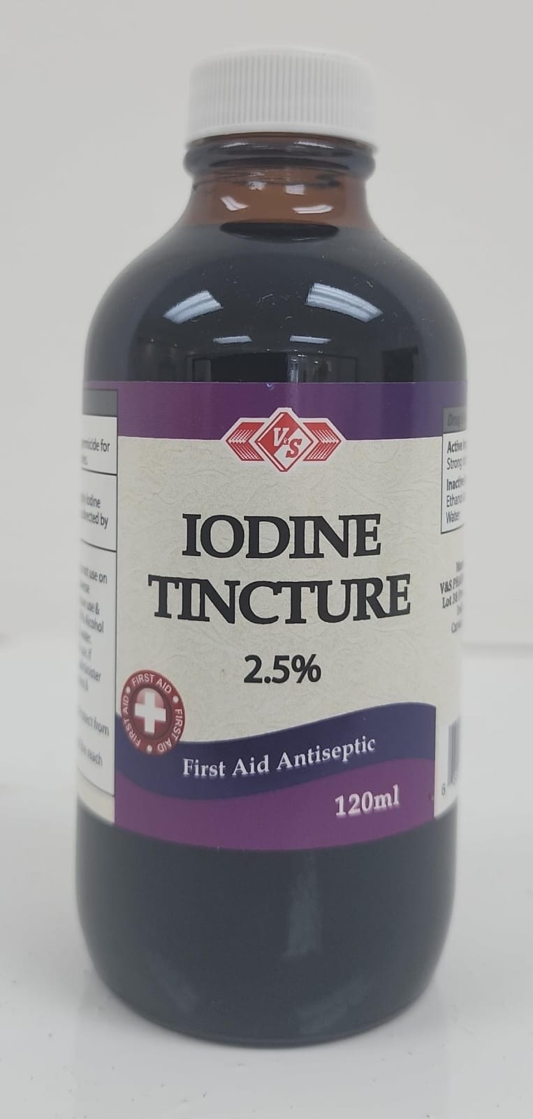 Iodine Tincture 2.5% 120ml