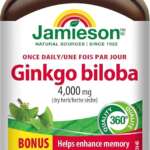 Jamieson Ginkgo Biloba 4000mg 60+30 capsules.