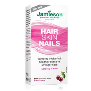 Jamieson Hair, Skin, Nails. 60CT Natural Cherry