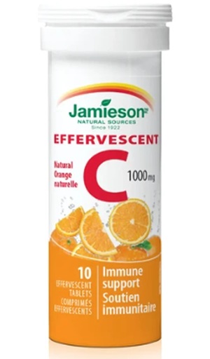 Jamieson Vitamin C 1000mg 10 Tablets
