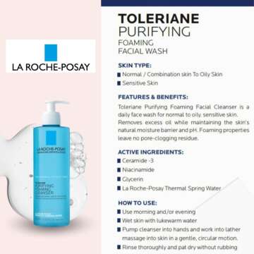 La Roche-Posay Gentle Foaming Moisturizing Wash