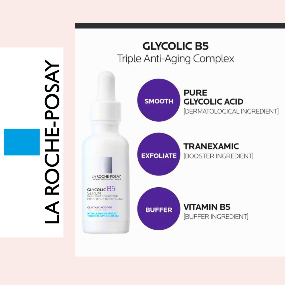 La Roche-Posay Glycolic B5 Serum 1 fl oz