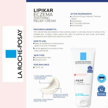 La Roche-Posay Lipikar Eczema Relief Cream