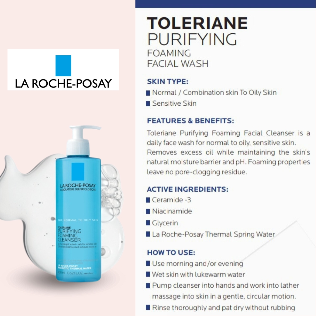 La Roche-Posay Purifying Foaming Cleanser