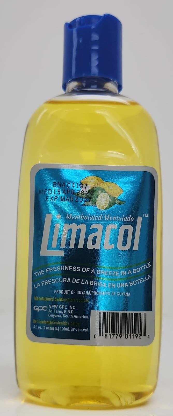 Limacol Mentholated 120ml