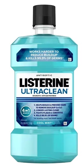 Listerine Ultraclean 1L Cool Mint