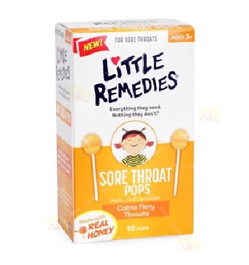 Little Remedies Throat Pops