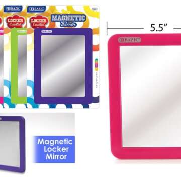Locker Mirror (Magnetic) (5" x 7")