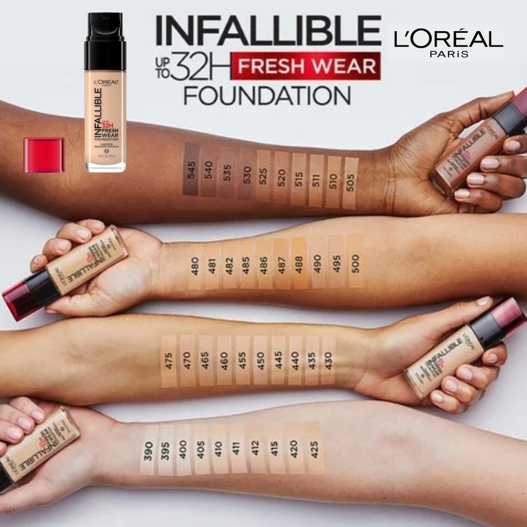 L'Oreal Infallible 24H Fresh Wear Foundation 486
