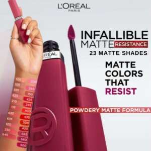 L'Oreal Infallible Matte Resistance Lipstick 210