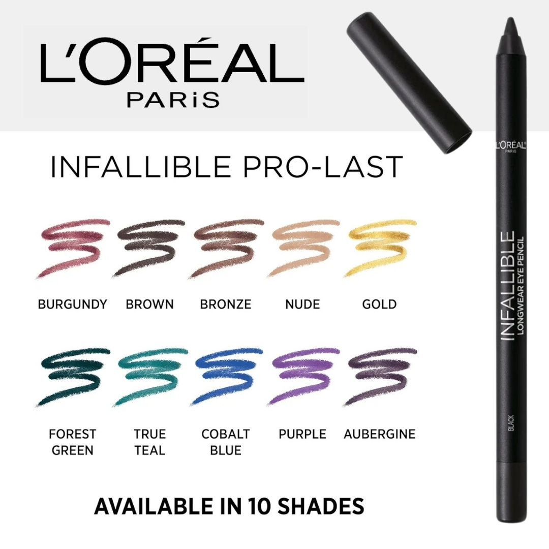 L'Oreal Pro-Last Waterproof 24HR Pencil Eyeliner