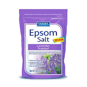 Lucky Epsom Salt Lavender16oz