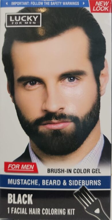 Lucky Men Beard Dye Black