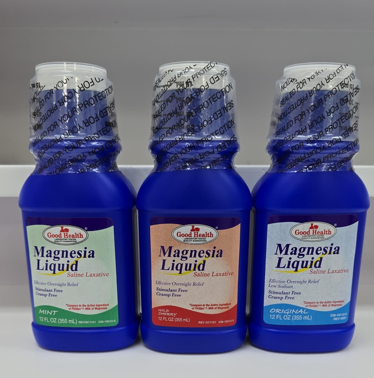 Magnesia Liquid Mint 355ml