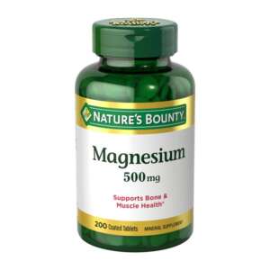 Magnesium 500mg 200 capsules. Nature's Bounty