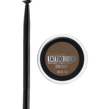 Maybelline Tattoo Studio Brow Pomade 376