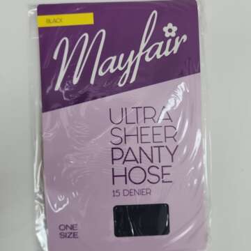 Mayfair Panty Hose One Size Black