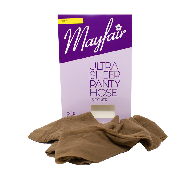Mayfair Panty Hose One Size. Sand Beige